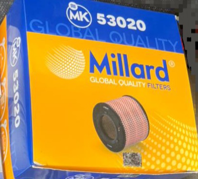 MK53020 MILLARD FILTRO AIRE DMAX 3.0 2012